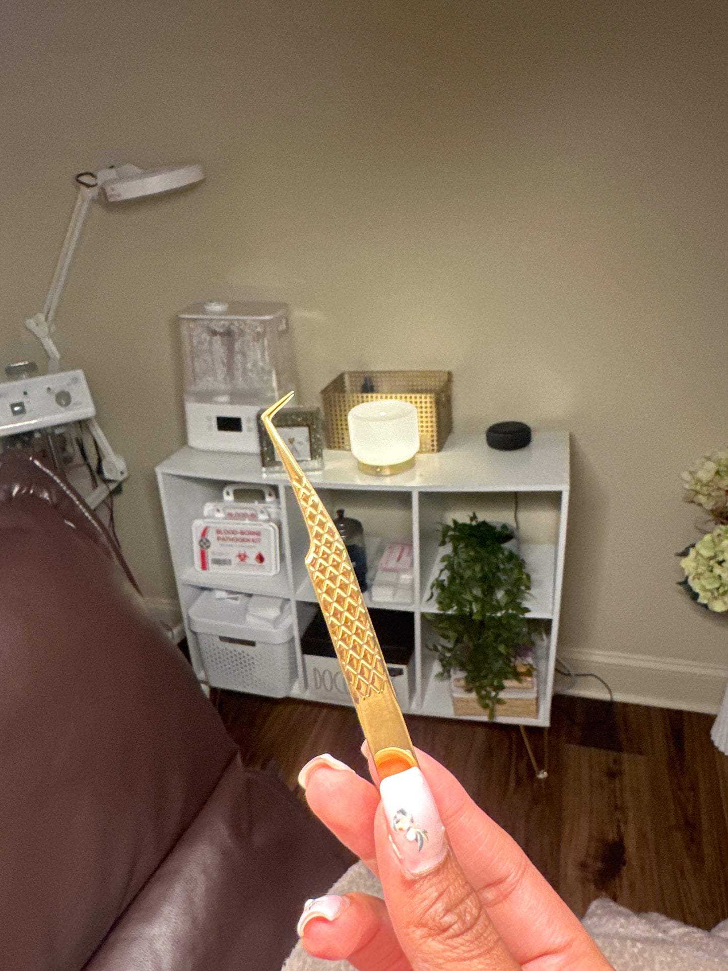 Fiber Grip Tweezers #5